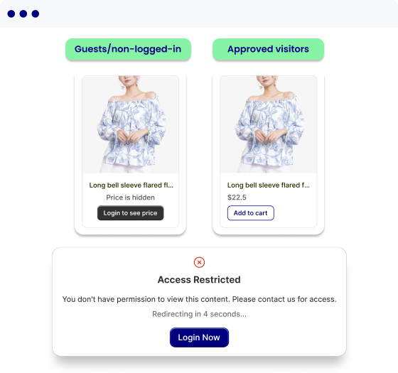 SP Hide Price & Access Control preview