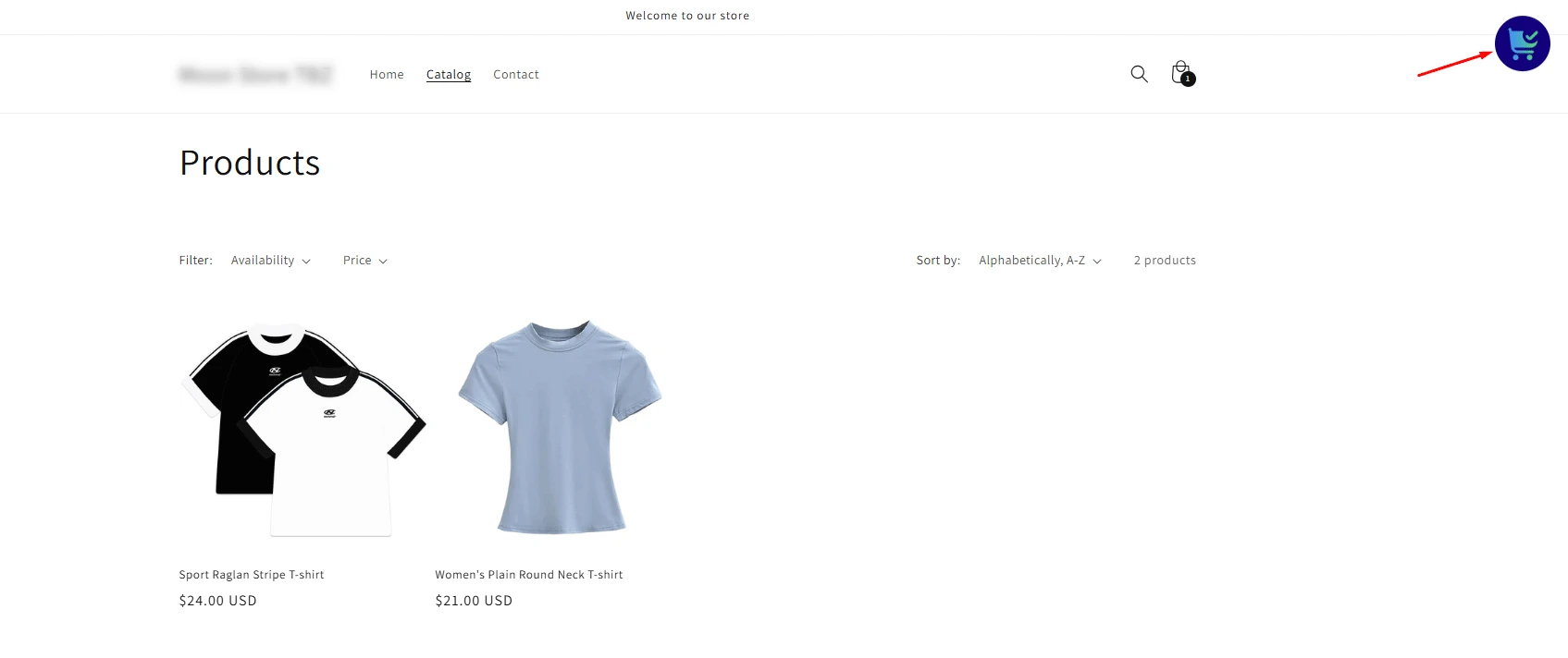 Request a Quote button displayed on Shopify storefront