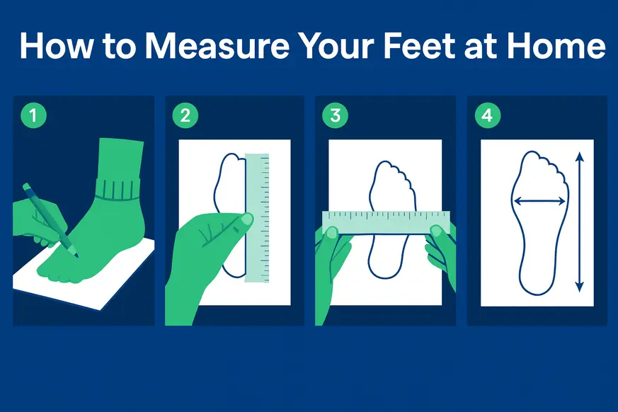 measure your feet at home