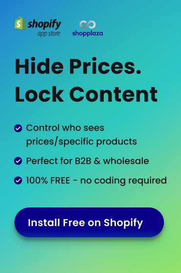 Hide Prices