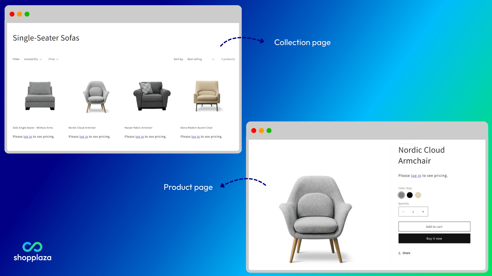 Check result on storefront