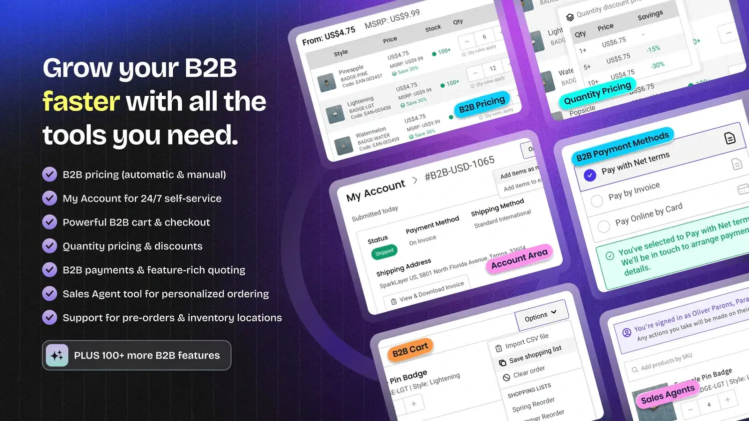 SparkLayer B2B & Wholesale