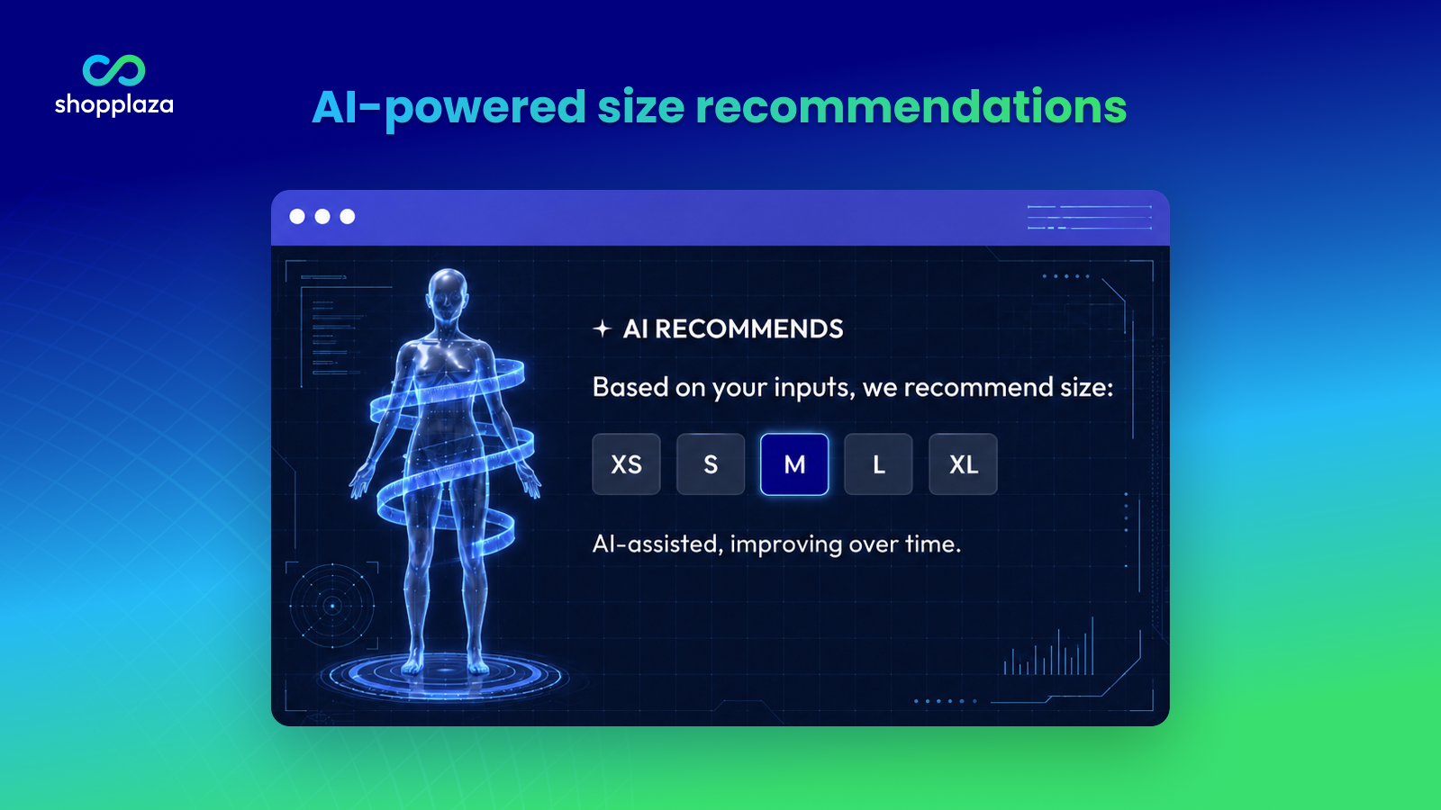 AI size recommendations