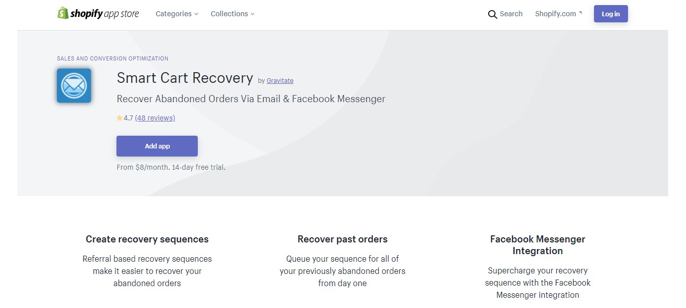 Smart Cart Recovery by Gravitate