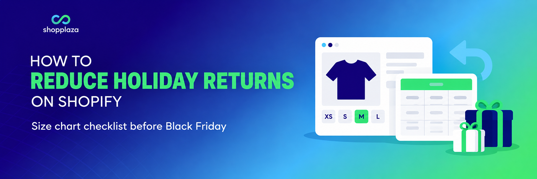 How to Reduce Holiday Returns on Shopify: Size Chart Checklist Before Black Friday
