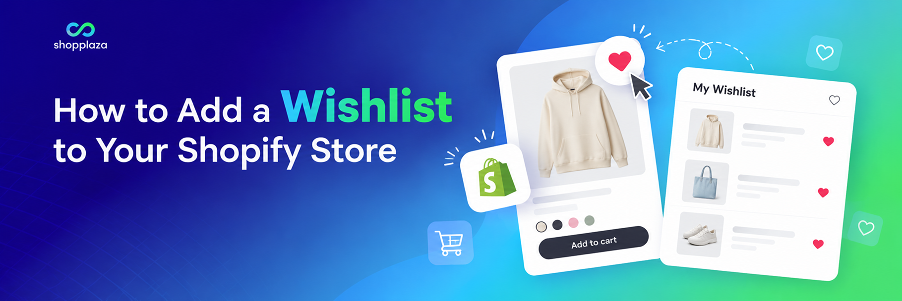How to Add a Wishlist to Your Shopify Store (3 Ways, Free App Included) - Shopplaza